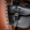 Best Leonardo Carbone Wikinger Gürteltasche "Alba" Schwarz