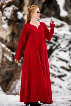 Hot Leonardo Carbone Wikinger Kleid 100% Leinen 
