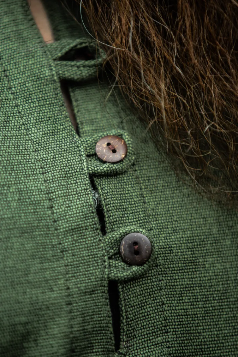 Clearance Leonardo Carbone Wikinger Tunika "Balduin" Grün