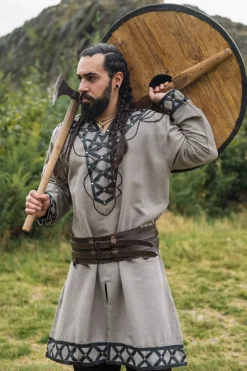 Online Leonardo Carbone Wikinger Tunika "Erik" Sand