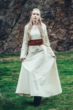 Cheap Leonardo Carbone Wikinger Unterkleid Baumwolle "Valdis" Natur