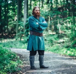 Best Leonardo Carbone Wikinger Wollwadenwickel "Karl" Grau