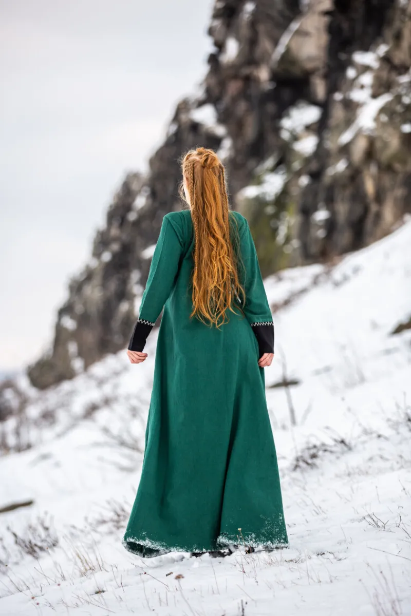 Cheap Leonardo Carbone Wikingerkleid "Freya" Grün