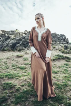 Flash Sale Leonardo Carbone Wikingerkleid "Freya" Sand