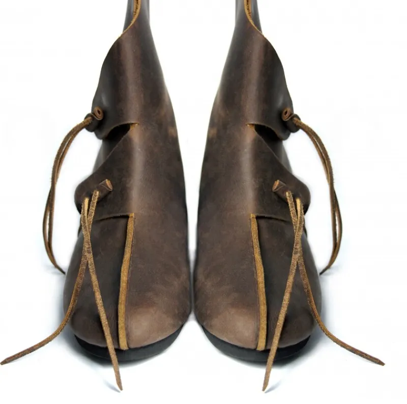 Cheap Leonardo Carbone Wikingerstiefel "Joar" Braun