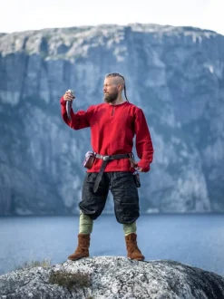 Cheap Leonardo Carbone Wikingertunika "Ivar" Rot