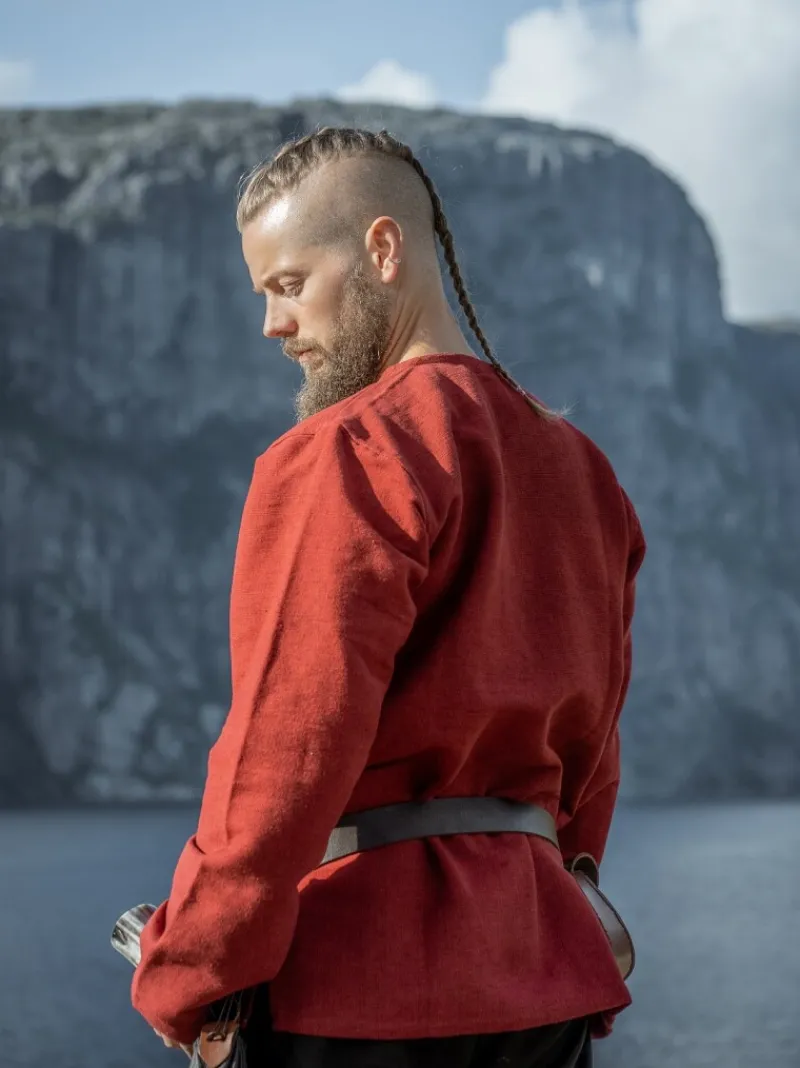 Cheap Leonardo Carbone Wikingertunika "Ivar" Rot