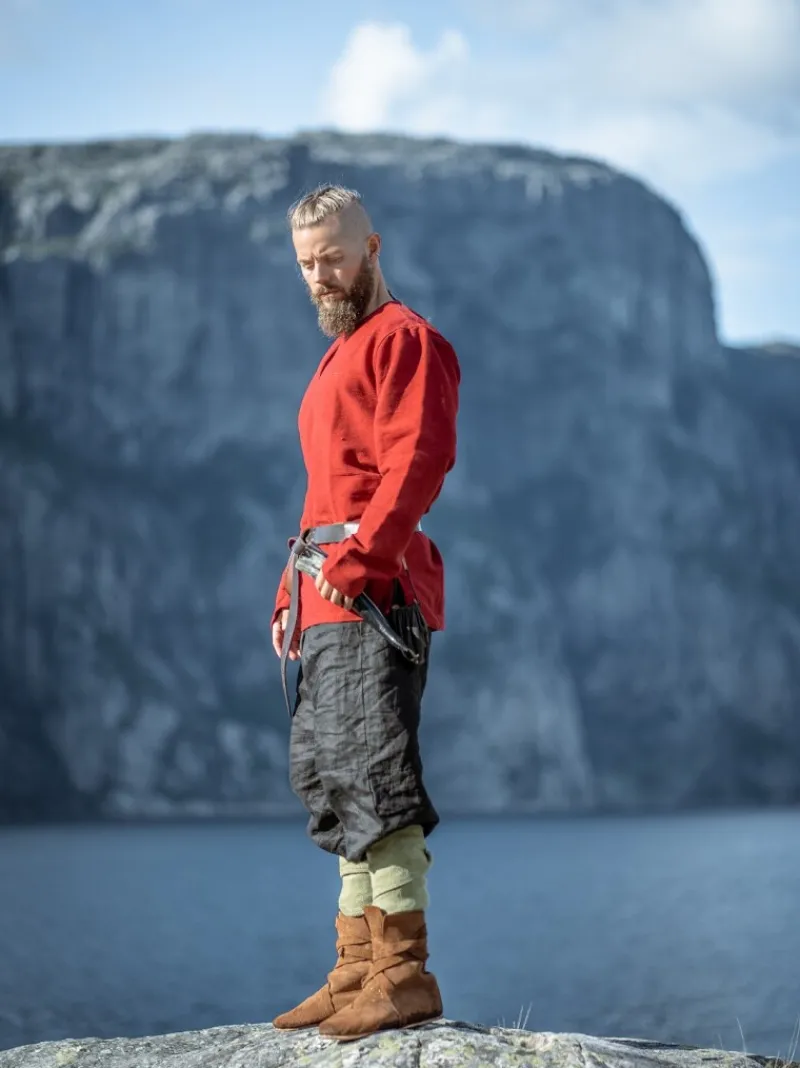 Cheap Leonardo Carbone Wikingertunika "Ivar" Rot
