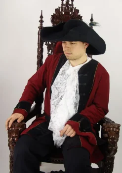 Online Leonardo Carbone Wollfilzhut mit Feder "Pieter" Schwarz
