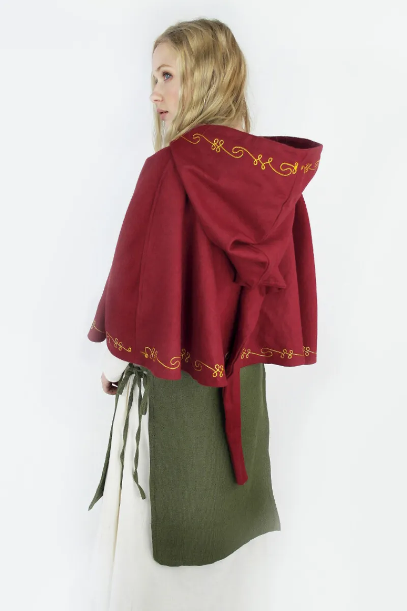 Sale Leonardo Carbone Wollgugel "Runa" - Rot