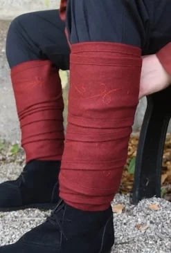 Cheap Leonardo Carbone Wollwadenwickel mit Stickerei "Hannes" Rot